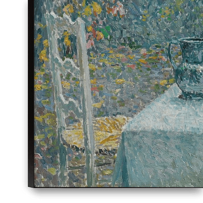 Het tafeltje, Henri Le Sidaner op canvas, behang, poster en meer